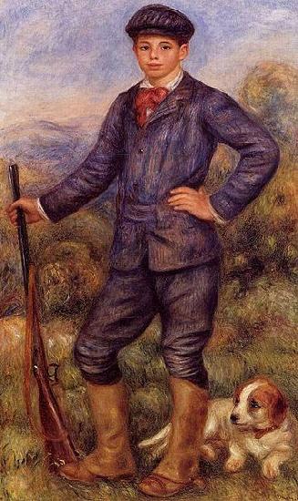Pierre-Auguste Renoir Portrait of Jean Renoir as a hunter China oil painting art